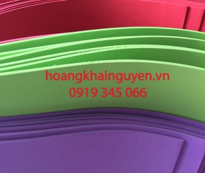 Mút xốp màu tím 5ly